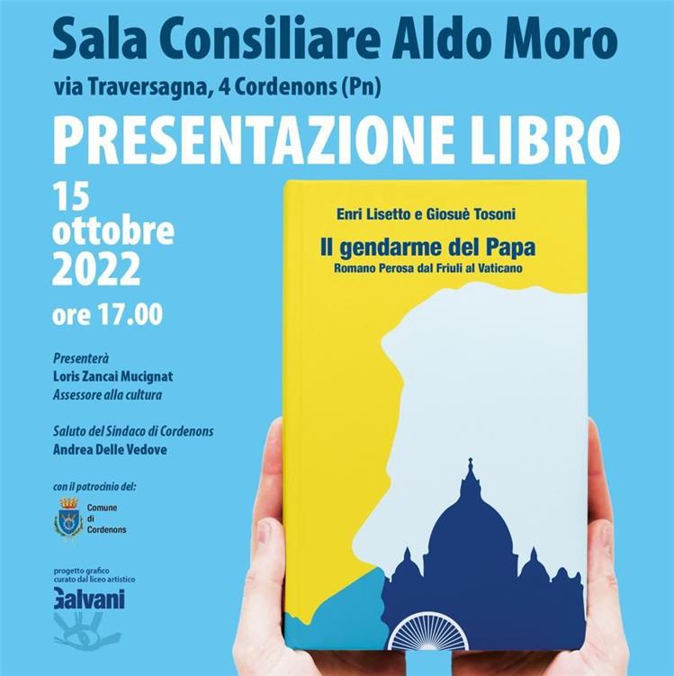 15 Ottobre 2022 - Presentazione del libro “Il gendarme del Papa”