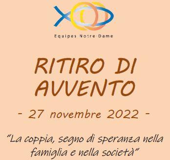 Settore FVG - RITIRO DI AVVENTO - 27 novembre 2022