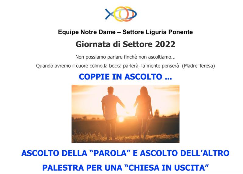 SETTORE LIGURIA PONENTE - Giornata di settore 2022