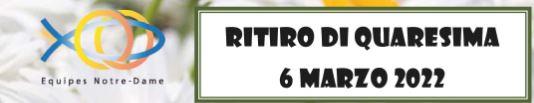 Ritiro di Quaresima Settore FVG - 6 Marzo 2022 - Seminario di PN