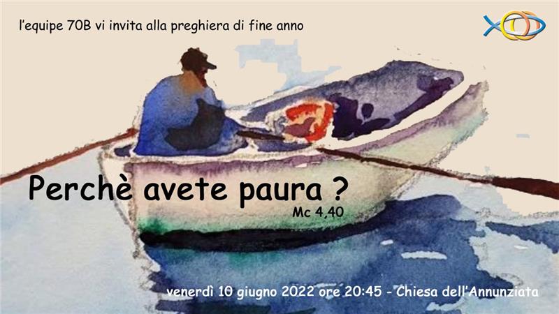 Preghiera di Fine Anno 2022