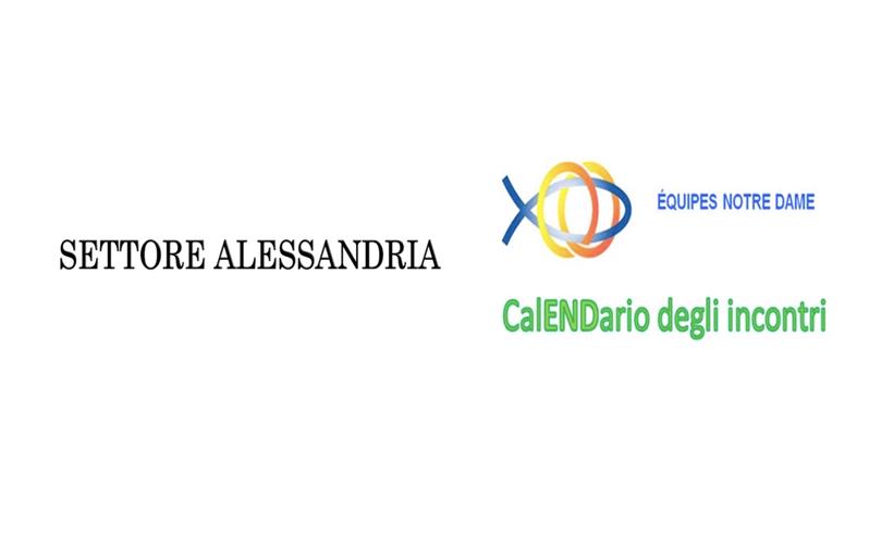 SETTORE DI ALESSANDRIA - CalENDario degli incontri