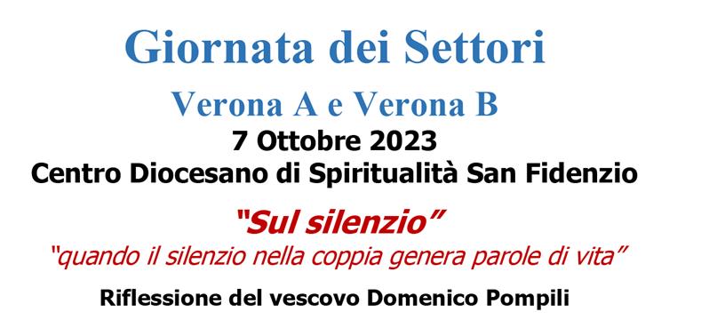 Giornata dei Settori Verona A e Verona B - “Sul silenzio”