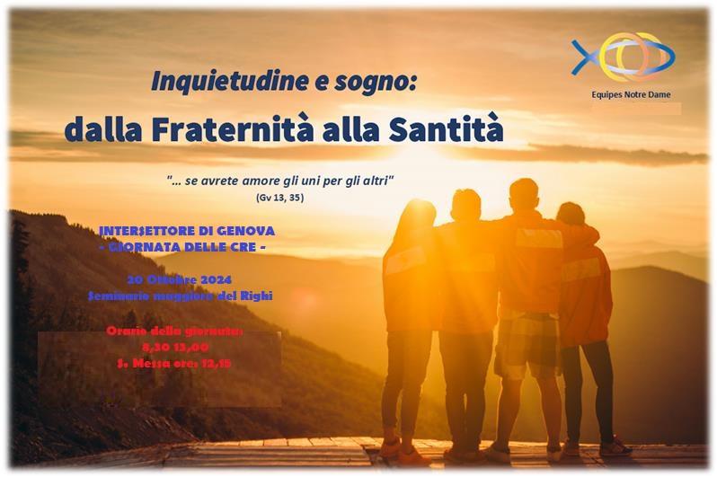 INTERSETTORE GENOVA - Incontro Coppie Responsabili Equipe 2024
