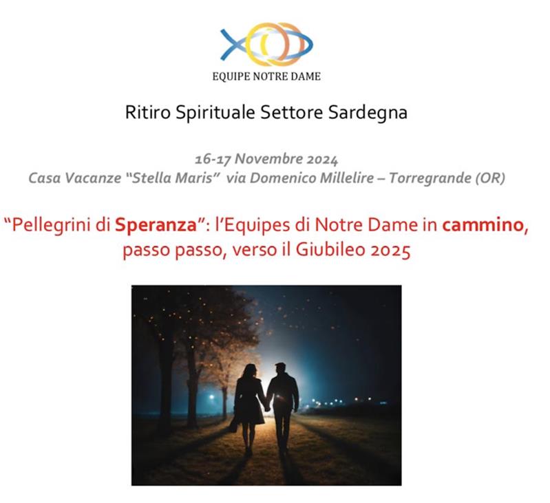 SETTORE SARDEGNA - Ritiro Spirituale 2024
