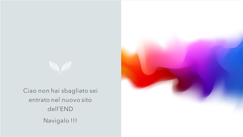 NUOVO SITO END