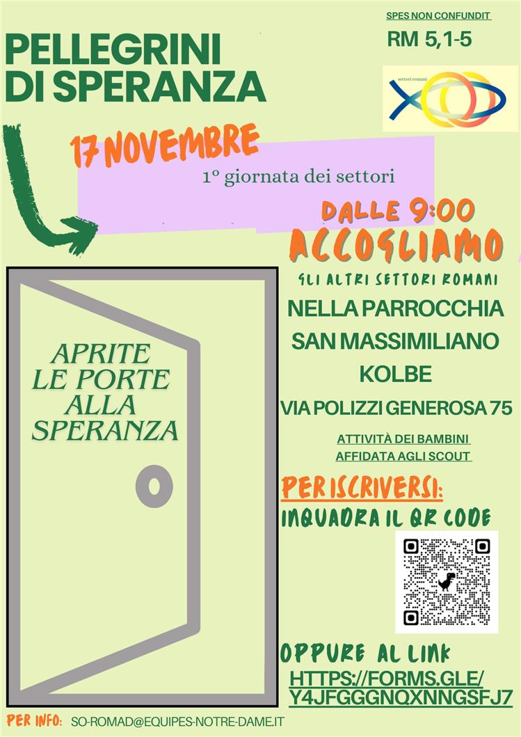 Pellegrini di speranza