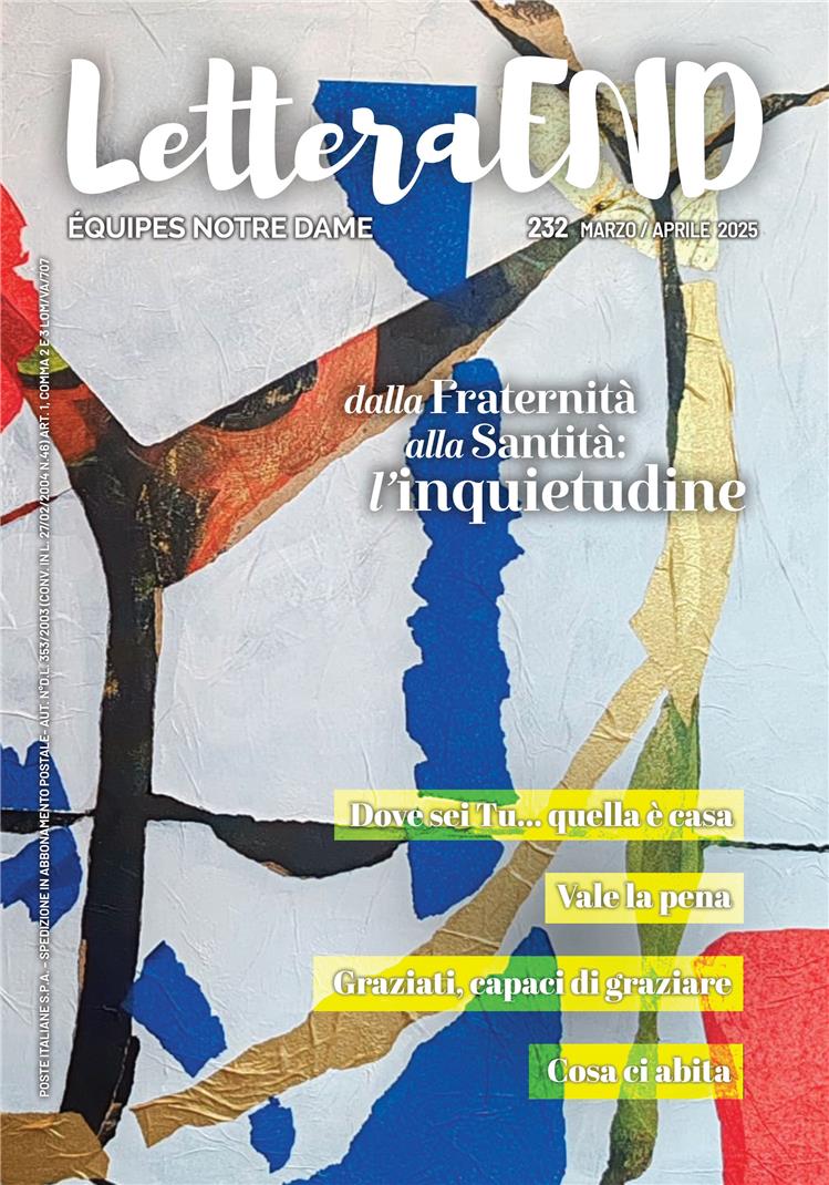 LETTERA 232 - MARZO 2025-APRILE 2025