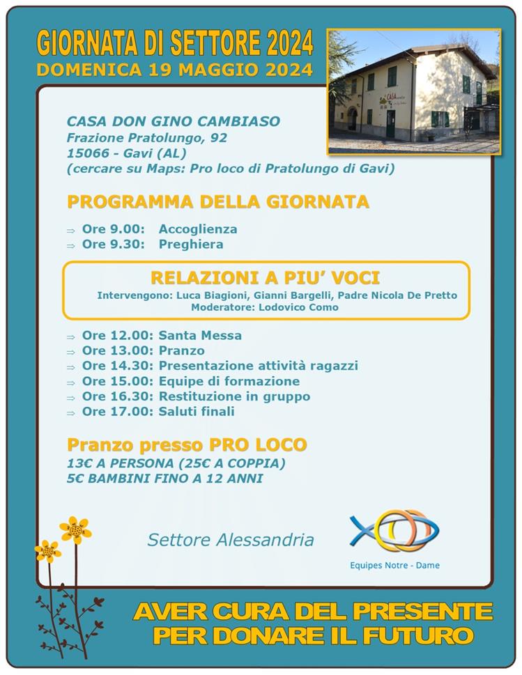 SETTORE ALESSANDRIA - Giornata di Settore 2024