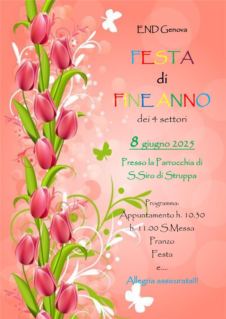 INTERSETTORE GENOVA - Giornata di fine anno