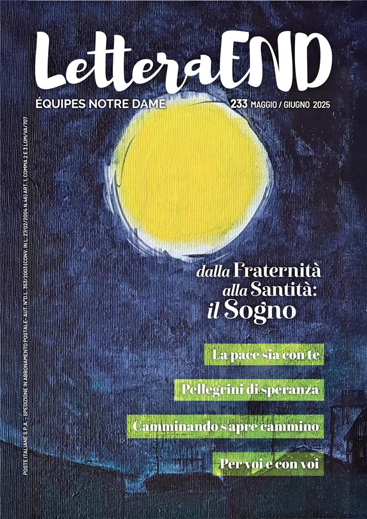 LETTERA 233 - MAGGIO 2025-GIUGNO 2025
