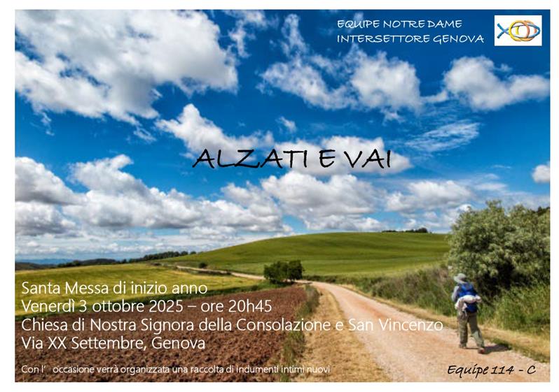 INTERSETTORE GENOVA - S.Messa di inizio anno 2025
