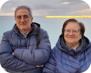 Lucia Mariarosaria e Antonello Starace