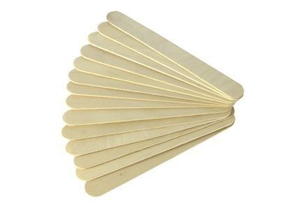 ABBASSALINGUA IN LEGNO STERILE 