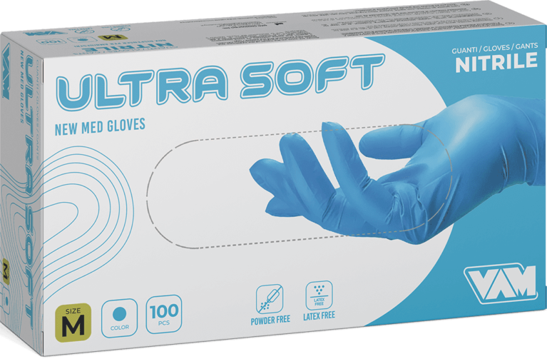 GUANTI IN NITRILE - 3 GRAMMI TG.XL